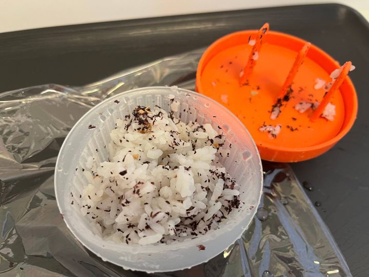 混ぜ終わったところ