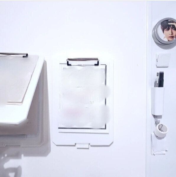 ダイソーのクリップボード付書類ケースが便利