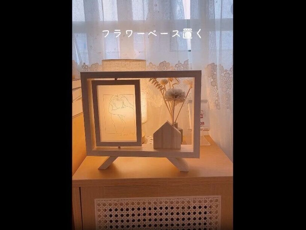 【3COINS】かわいすぎて即購入!フォトラック