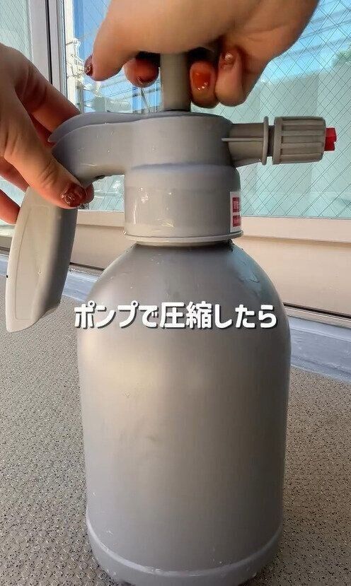 楽しく掃除できるよー！「泡タイプ洗剤対応お掃除用スプレー」