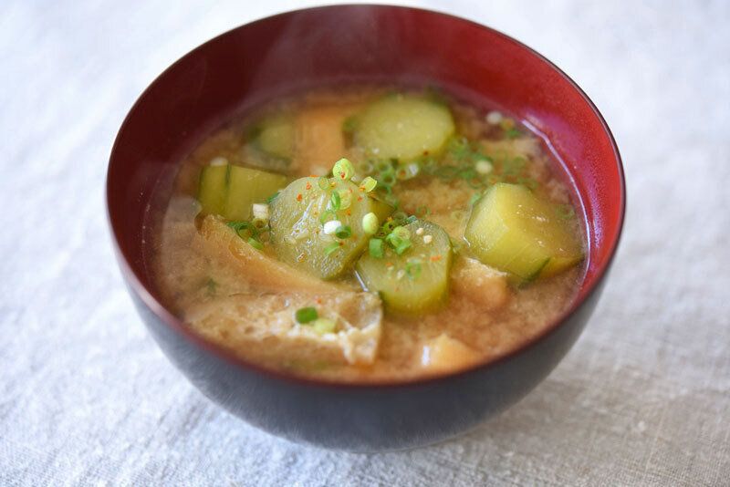 きゅうりのみそ汁