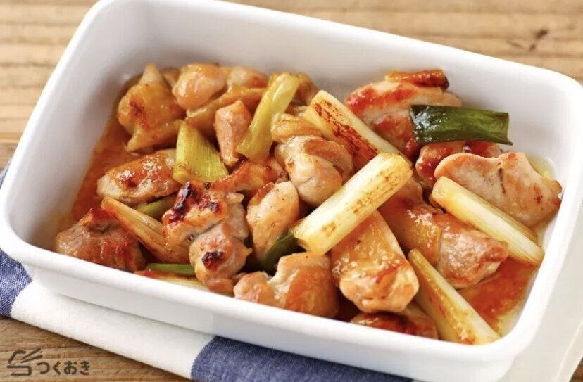 鶏肉と長ねぎのうま塩焼き