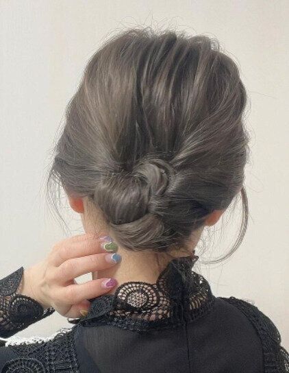 40代女性似合うヘアアレンジ 22最新 不器用でも簡単にかわいくなれるヘアアレンジアイデア集 サンキュ