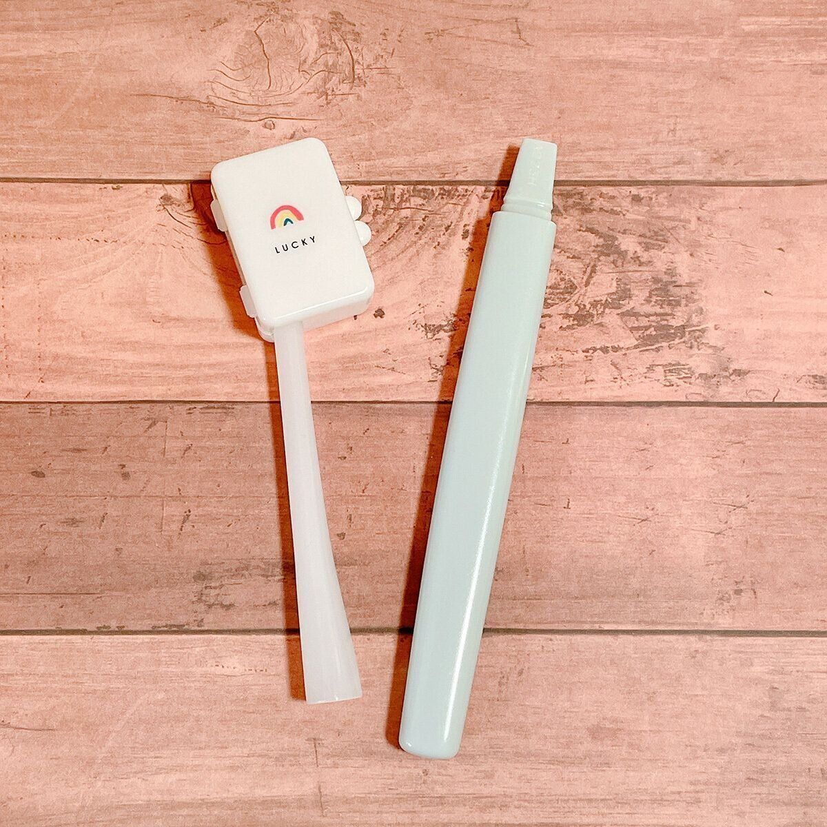 ヘッドが交換できる歯ブラシ