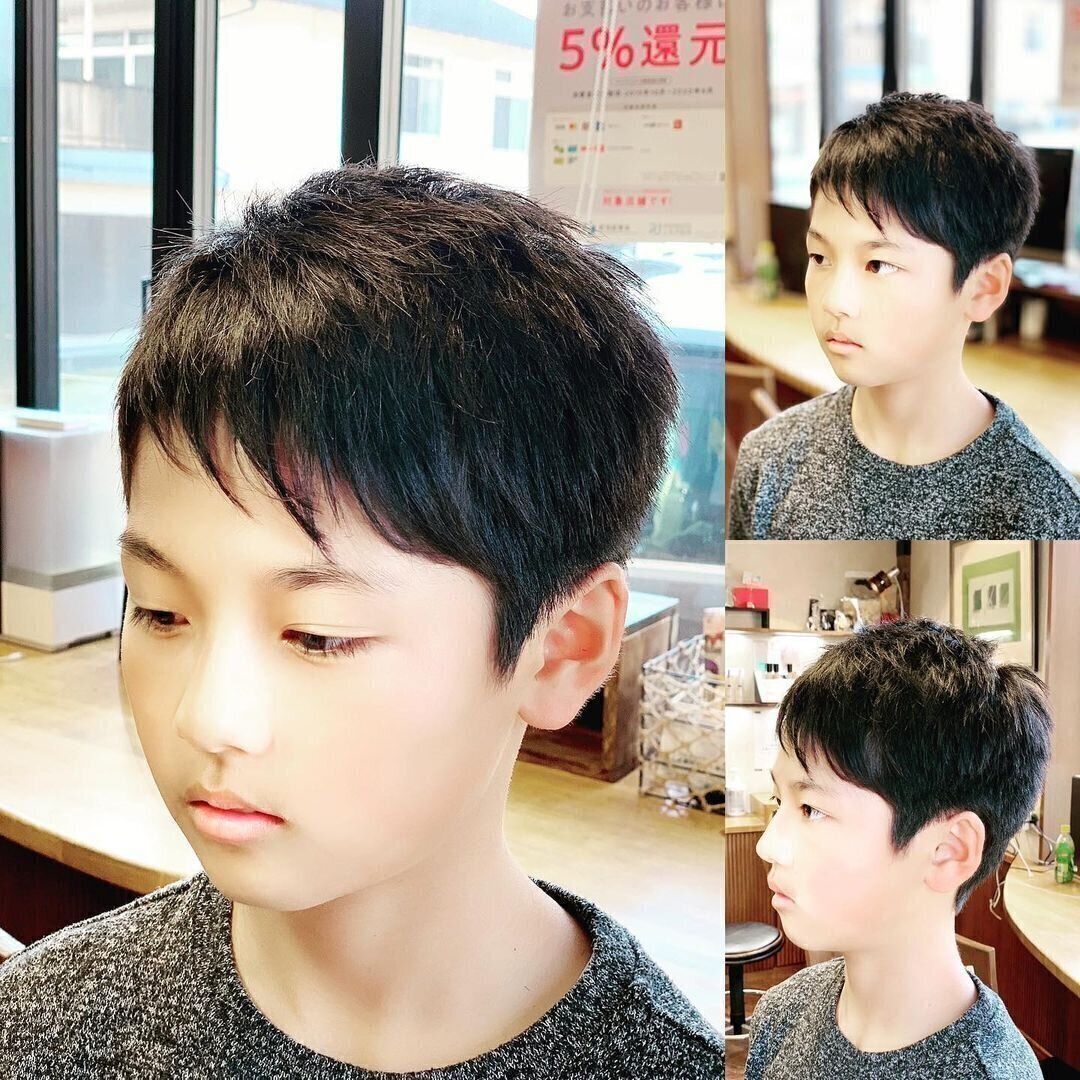 中学生の男の子に似合う流行のヘアスタイル 中学生の男の子に似合う流行のヘアスタイル