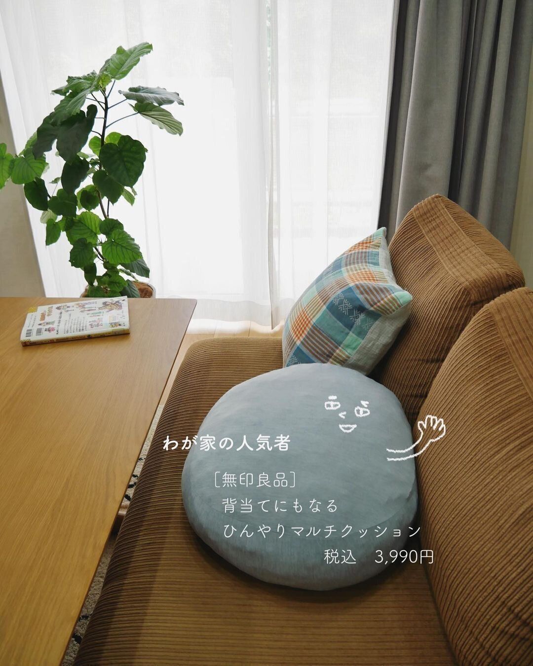 子どもが取り合う！？「背当てにもなるひんやりクッション」