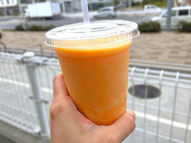 カンタロープメロンスムージー