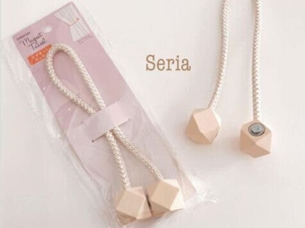 【セリア】おしゃれすぎ!高見え感抜群なカーテンタッセルがセリアなら110円