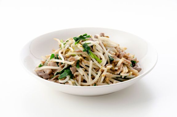 豚肉のもやし炒め
