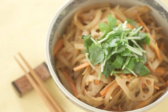 アジア風根菜丼