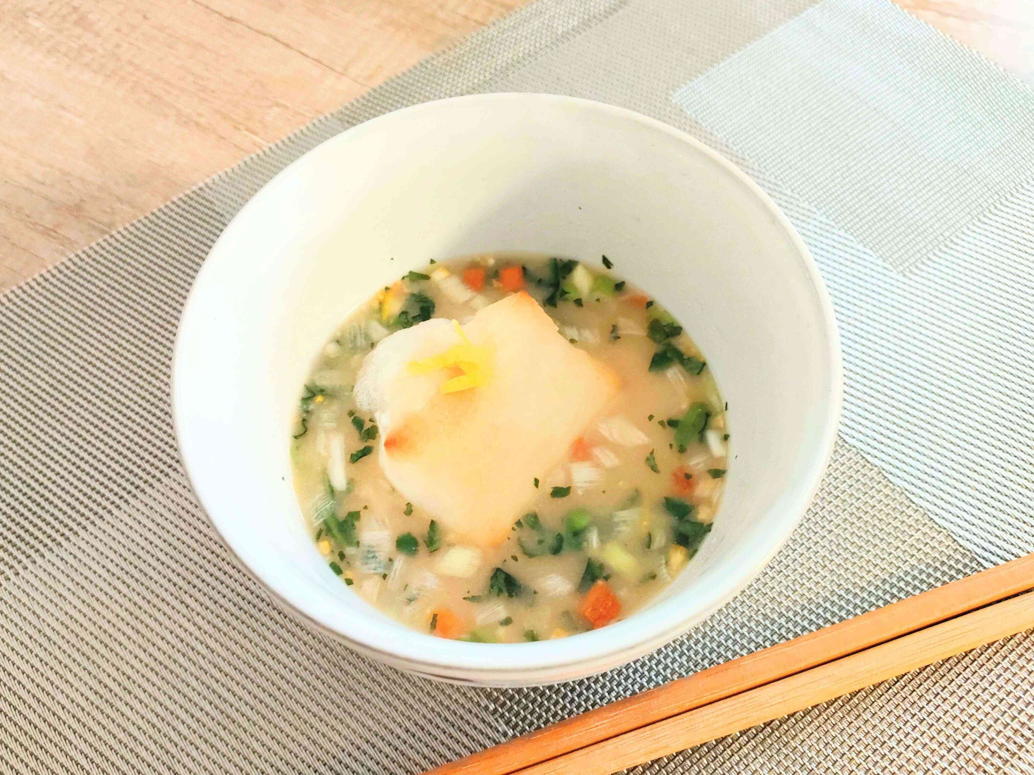 白味噌仕立てのお雑煮
