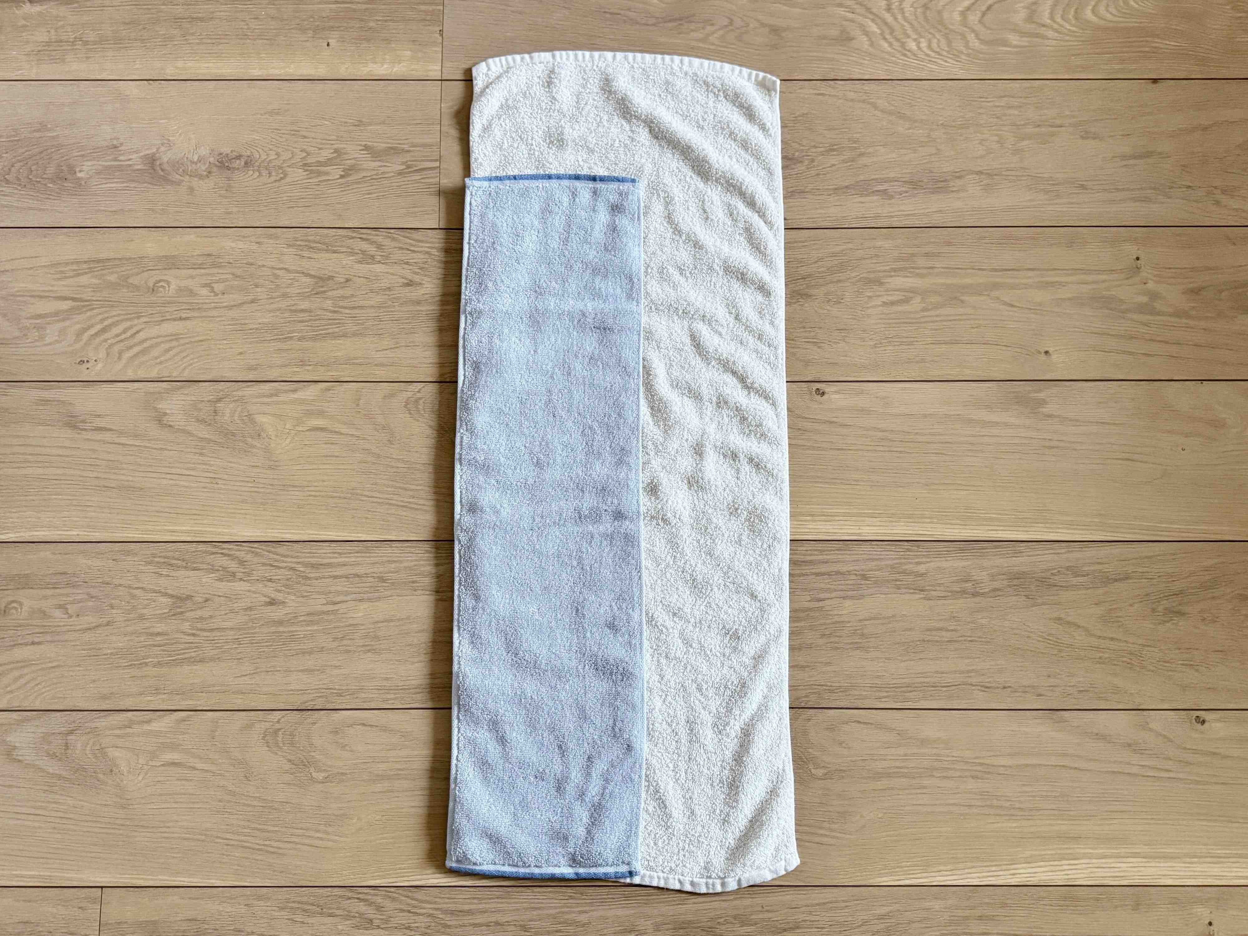 フェイスタオルと比較してみた