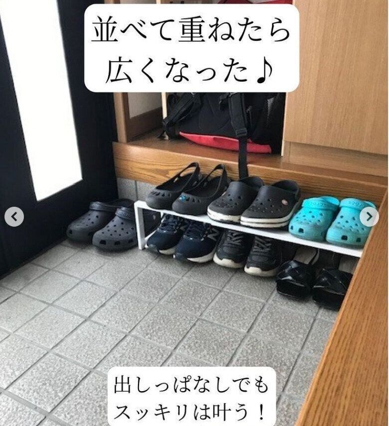 玄関収納 実例78選 工夫しだいですっきり玄関収納 靴やコートの上手な収納アイデア サンキュ