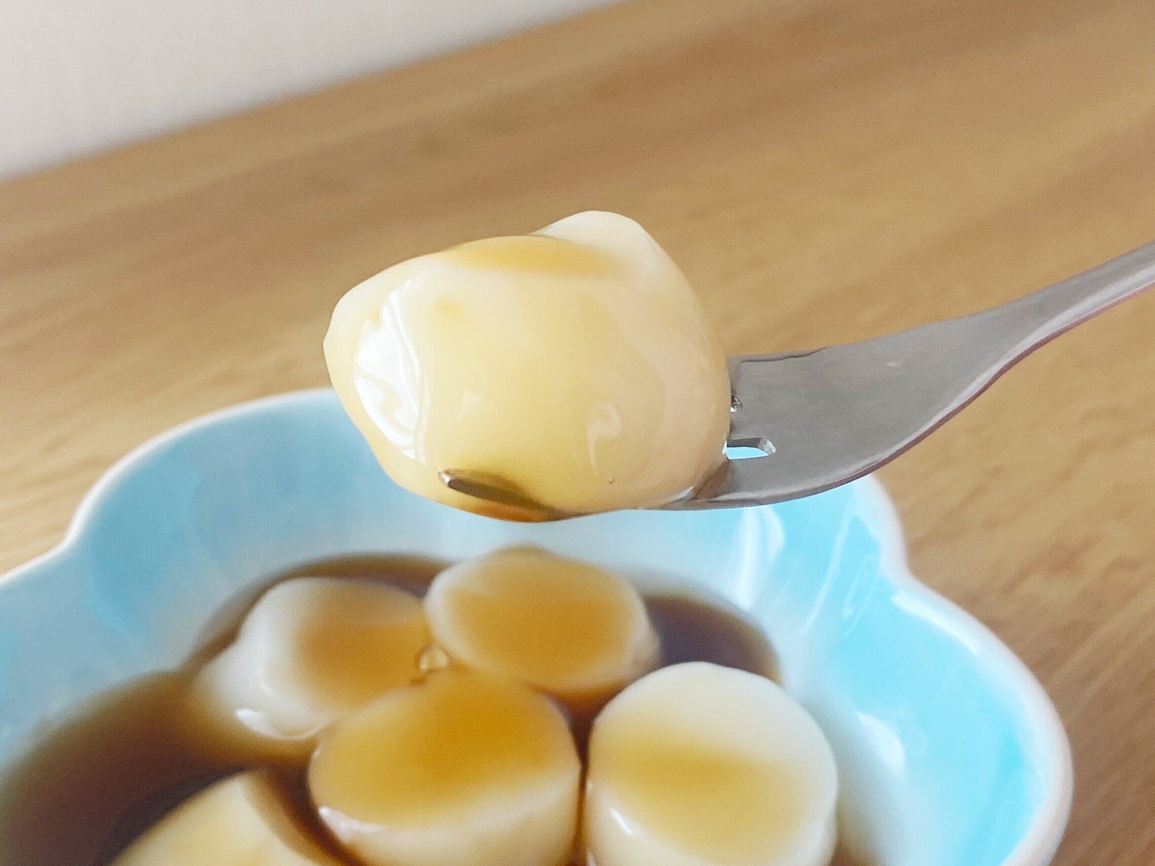 レンジで白玉みたらしもち