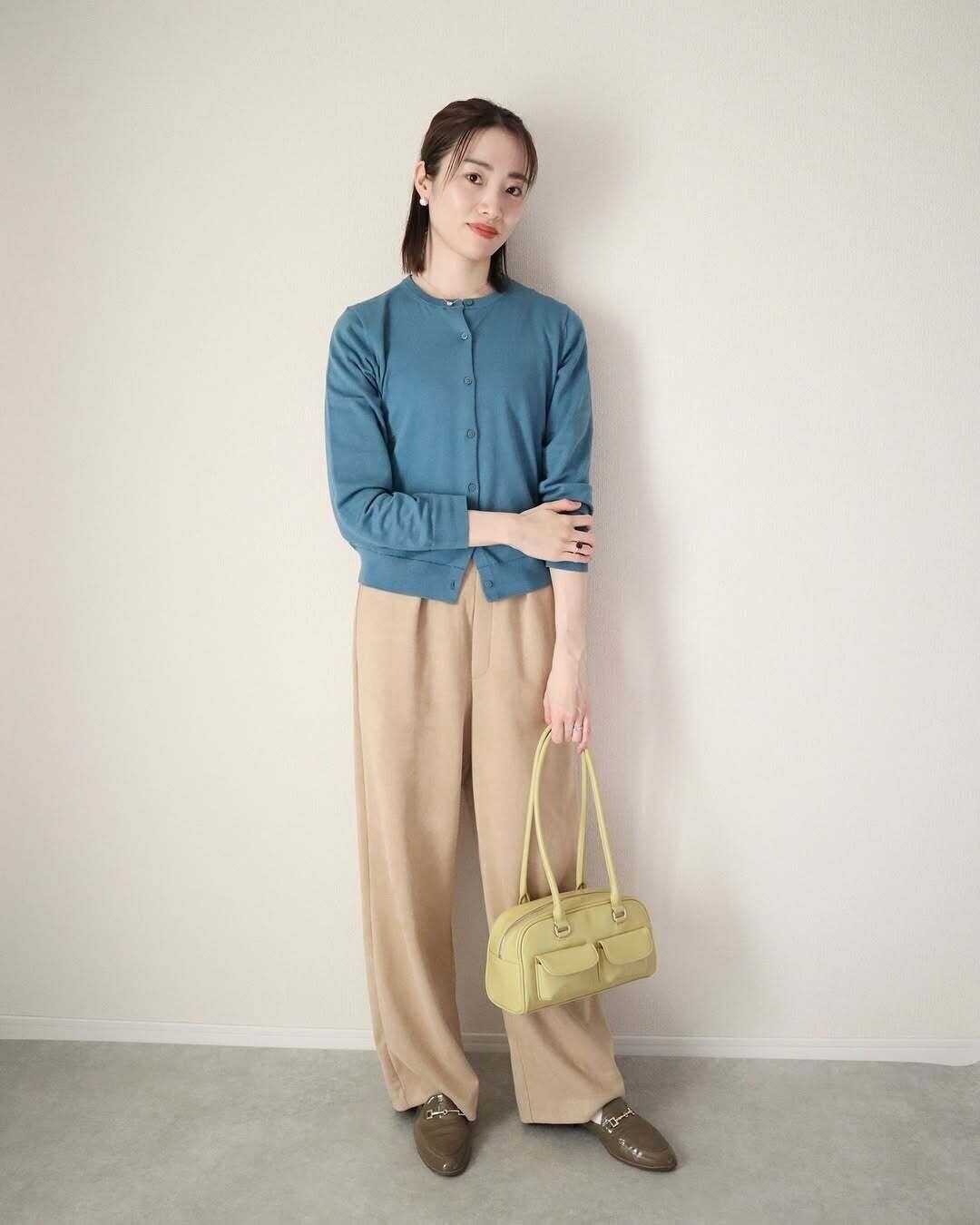 【ユニクロ】どの色にする？着回し自在「UVカットクルーネックカーディガン」コーデ集