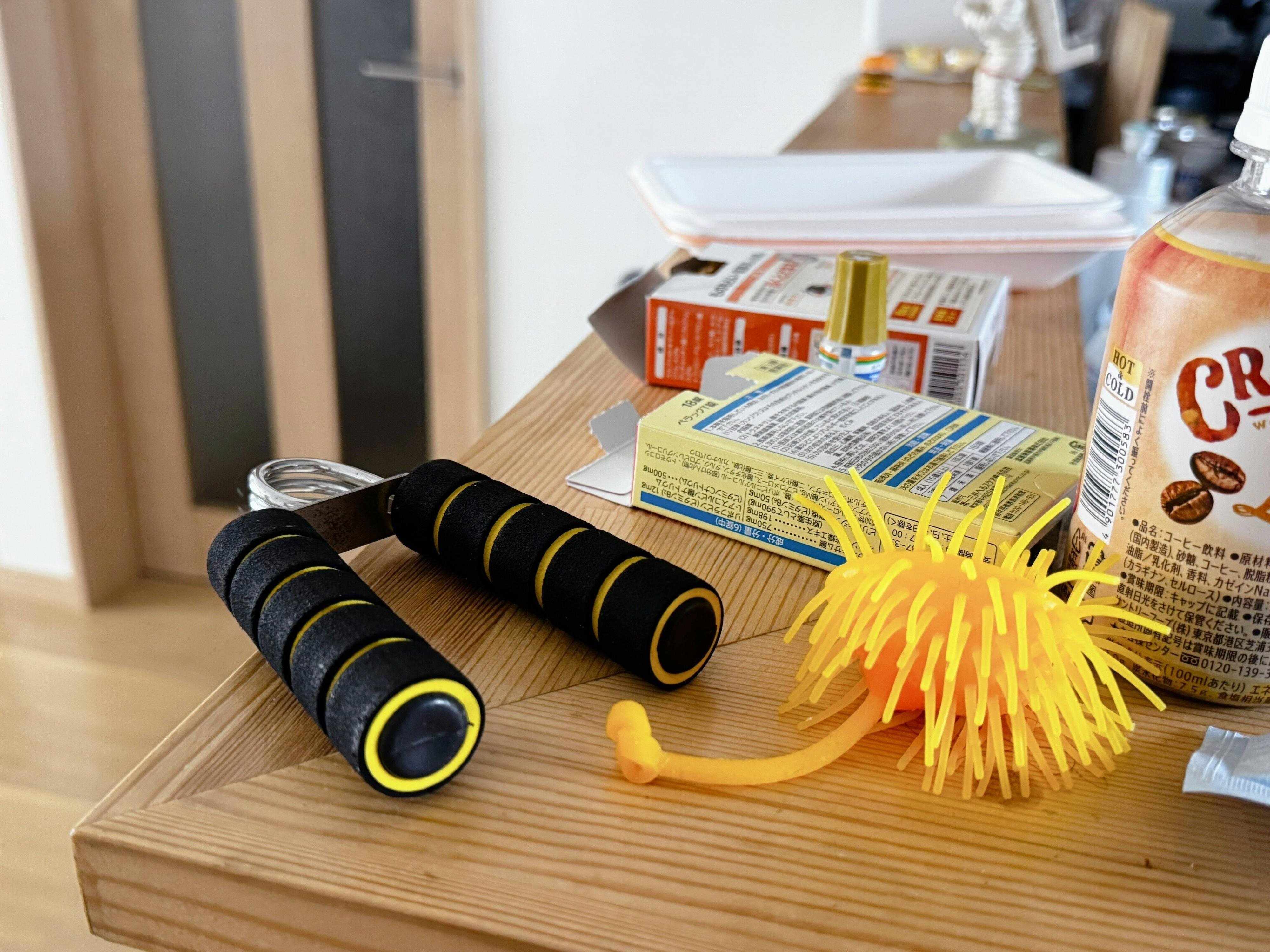 2．空いている場所にちょい置きをすること