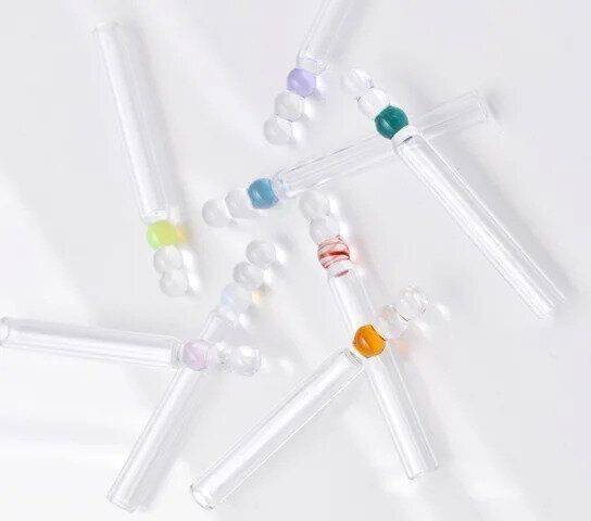 ガラスのキャンドル