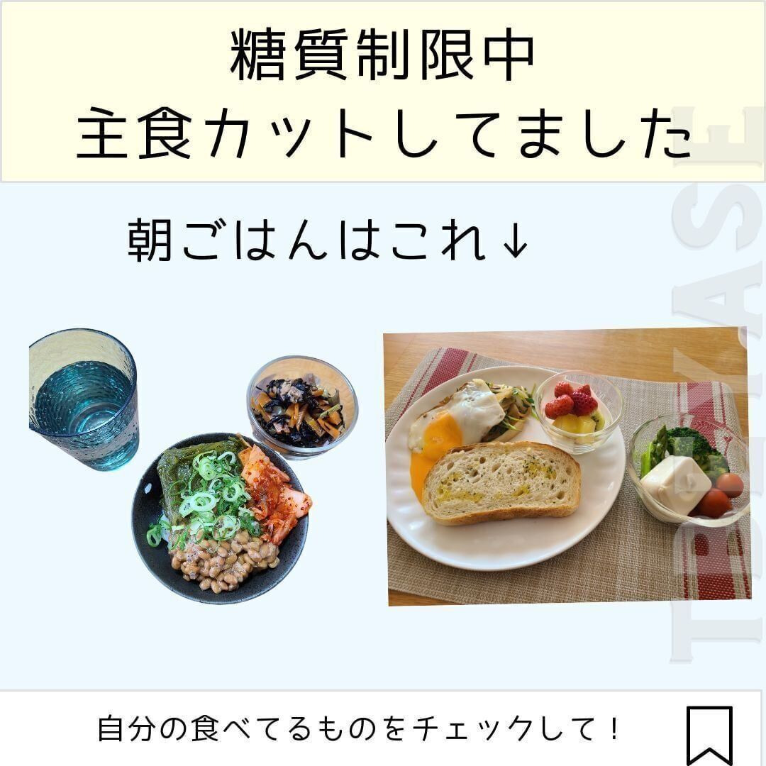 今の朝ごはんはこれ！