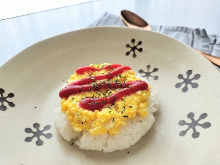 のっけオムライス風ごはん