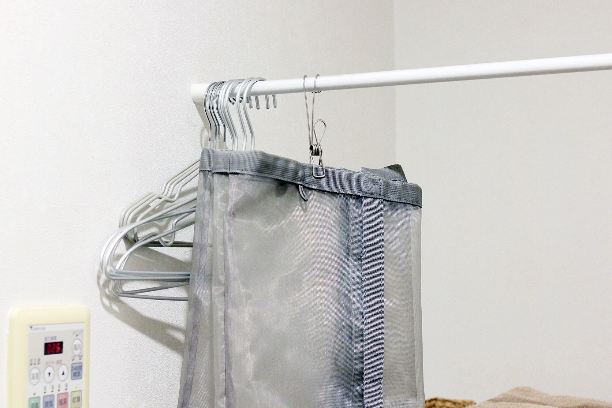 無印良品　メッシュランドリーバッグ