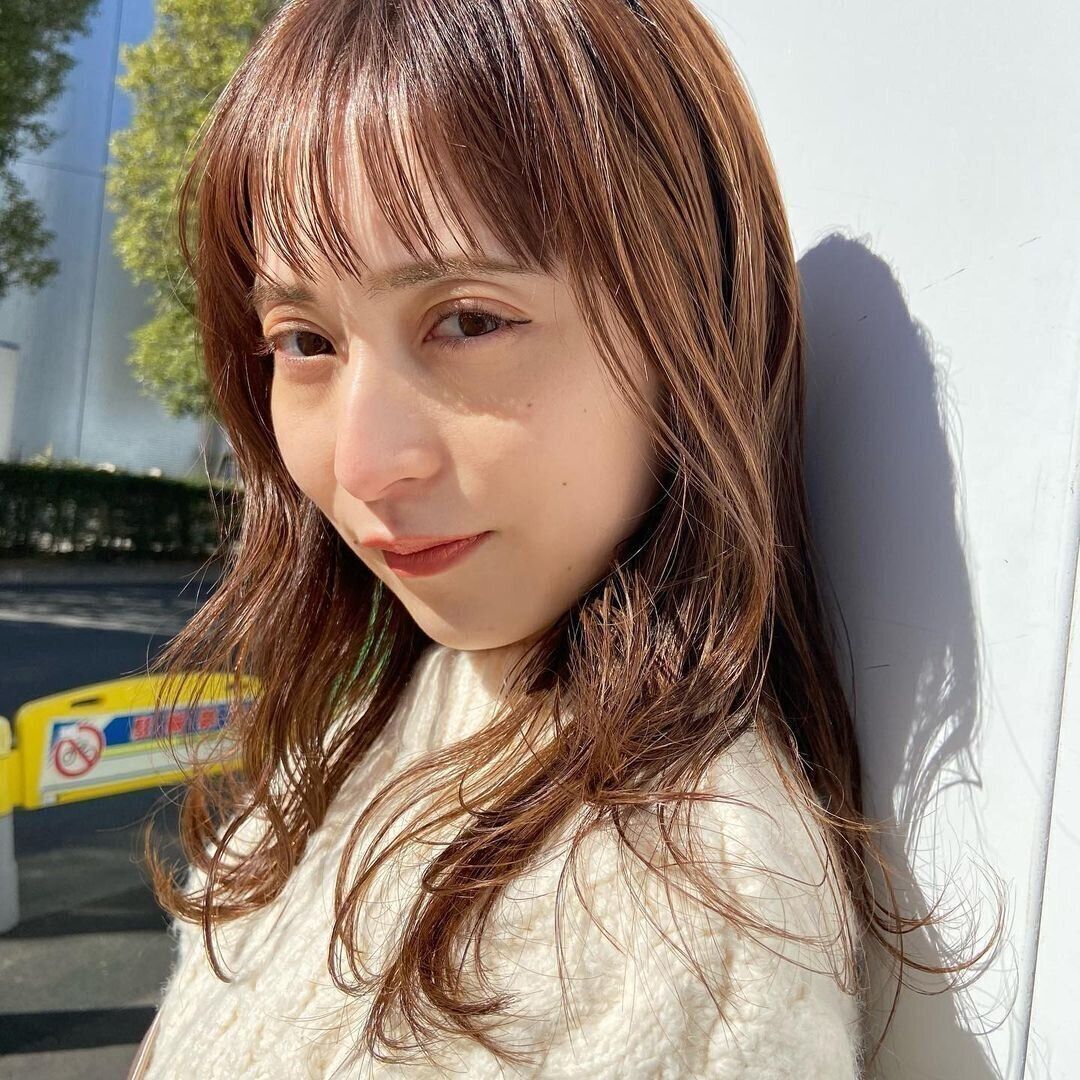 面長女性におすすめの髪型 22最新 40代に似合うヘアスタイル21選 サンキュ