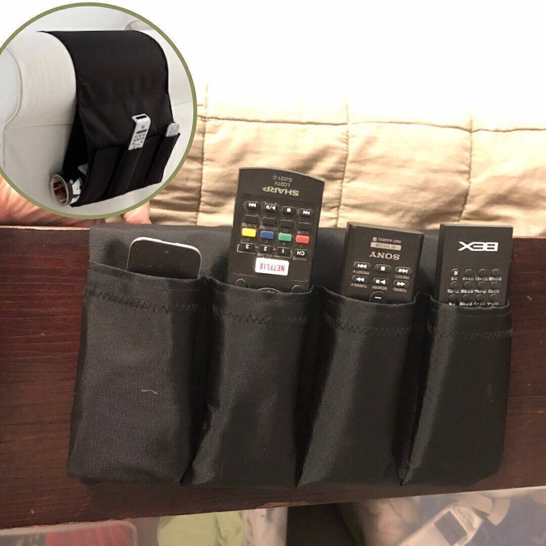 ポケットをつくるDIYリモコン収納アイテム