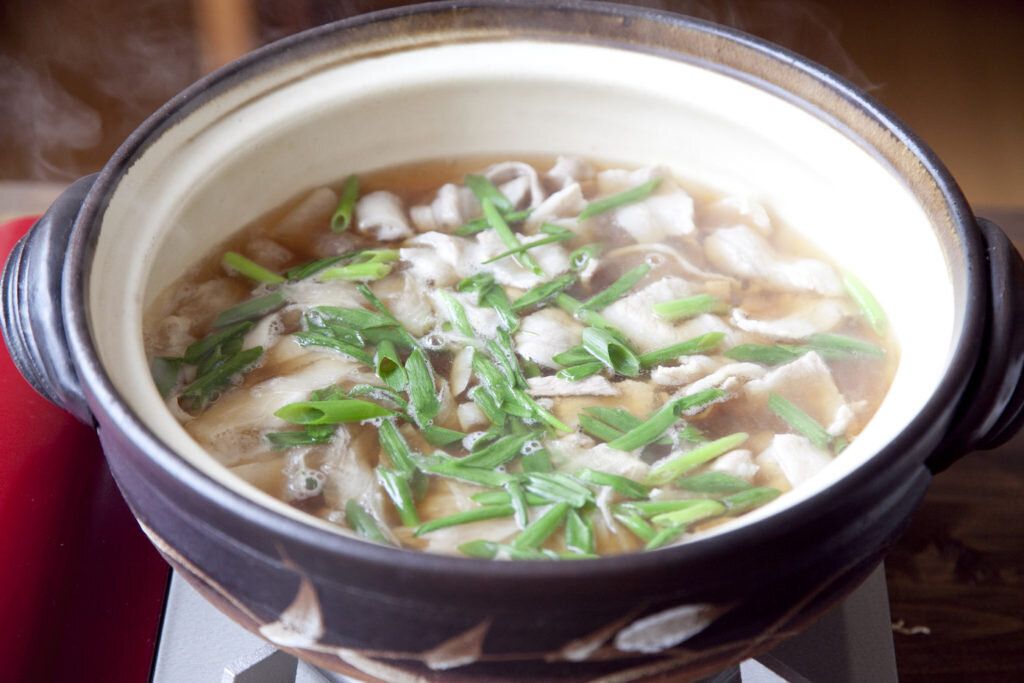 大根と豚バラ肉のシンプル鍋