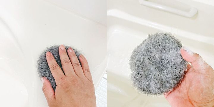 洗剤なしでも使っても