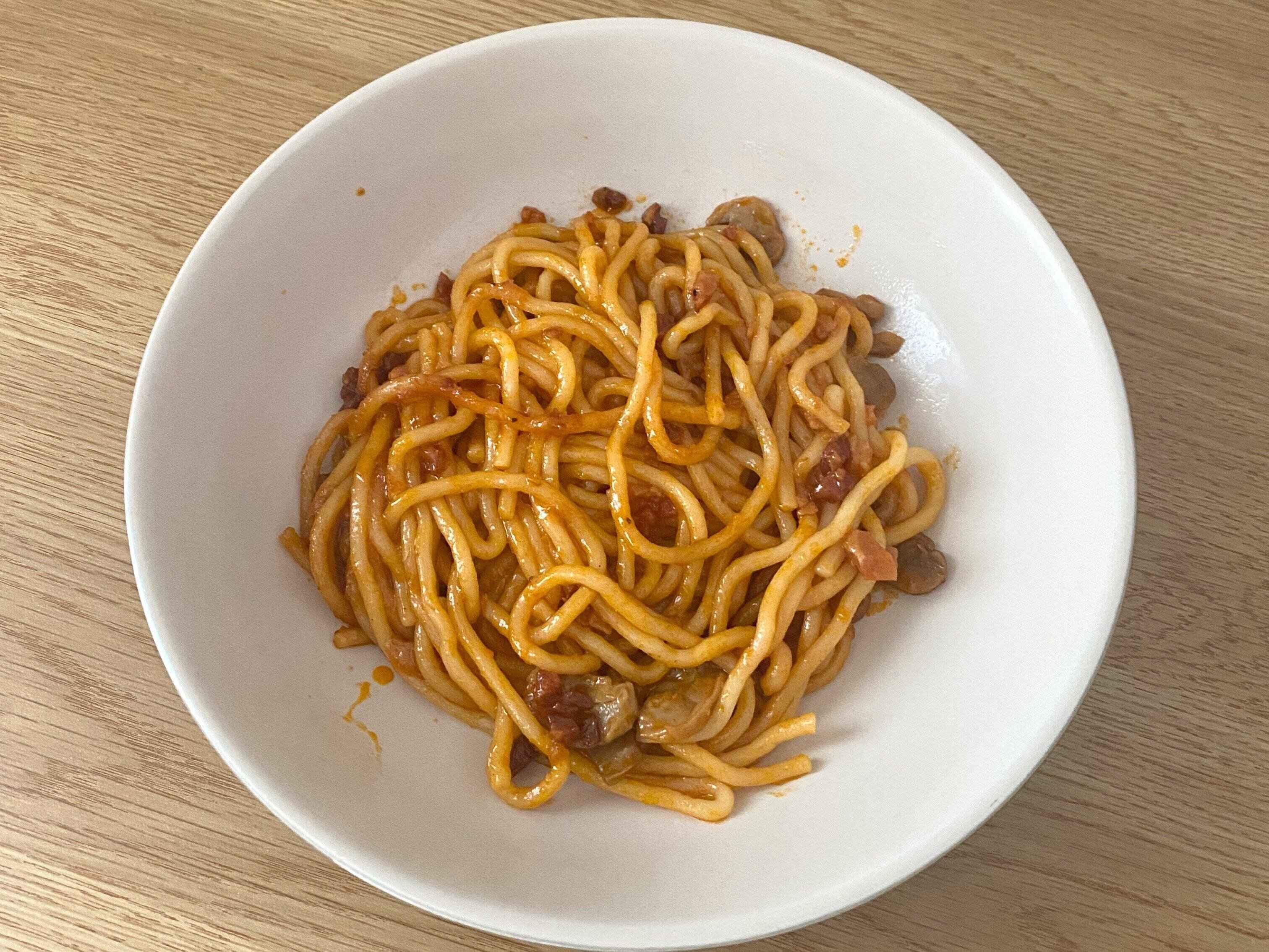 カルディ】レンジで2分！驚きのおいしさ！新商品のパスタ2種は