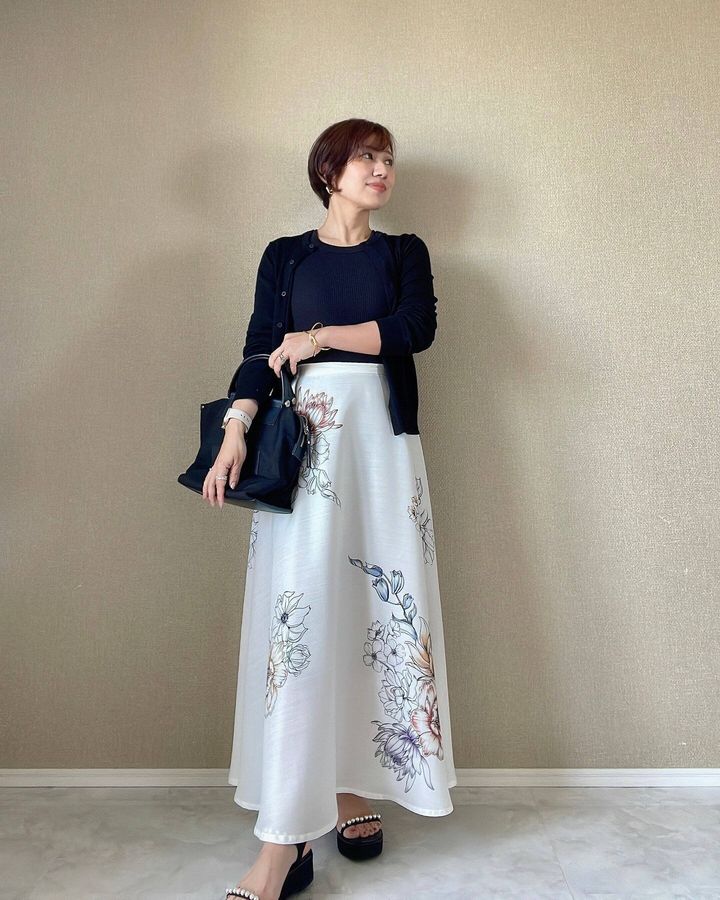 UVカットクルーネックカーディガン