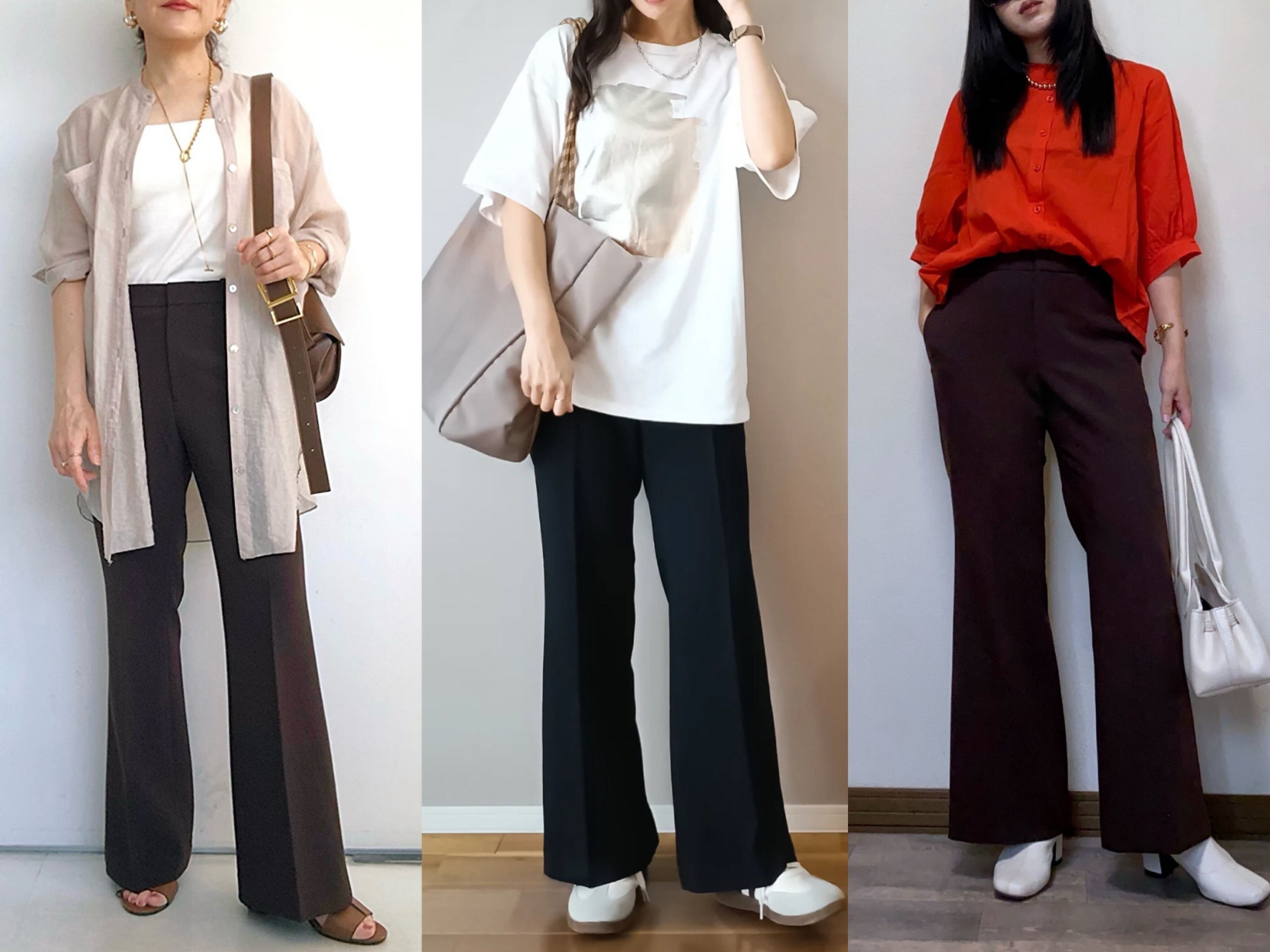 UNIQLO　ユニクロ　スマートフレアパンツ