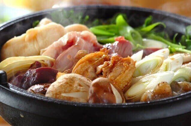 鶏肉のすき焼き