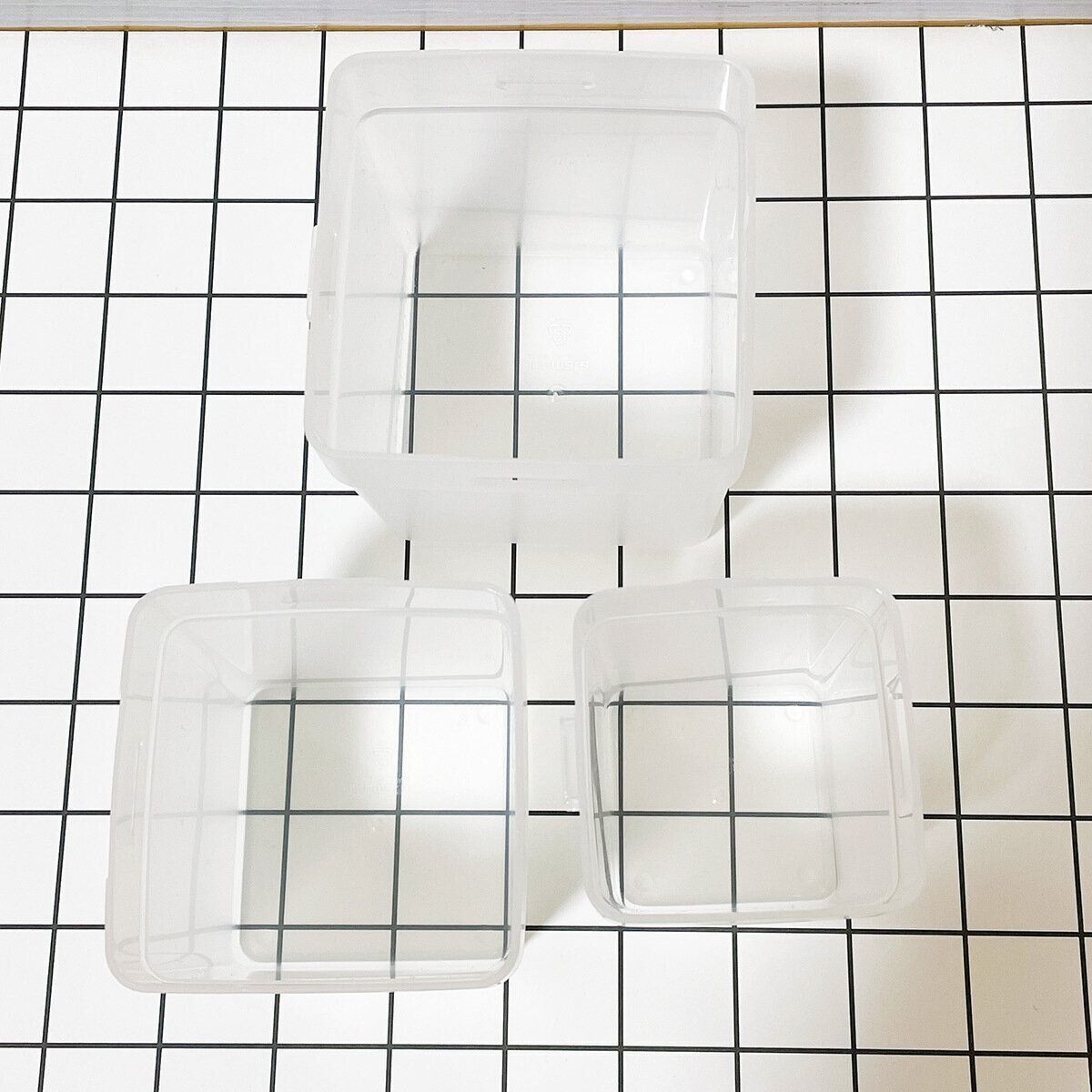 上から見た大きさの違い