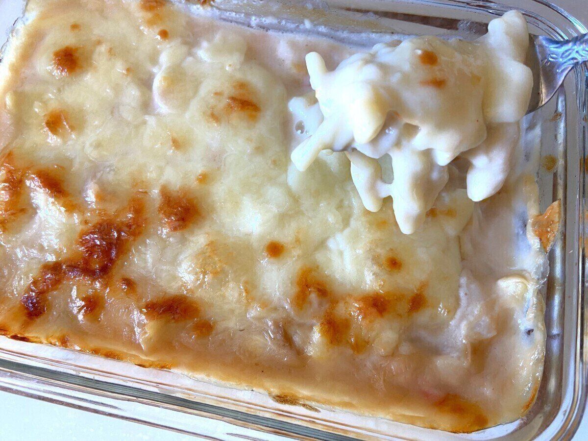 ツナマカロニグラタン