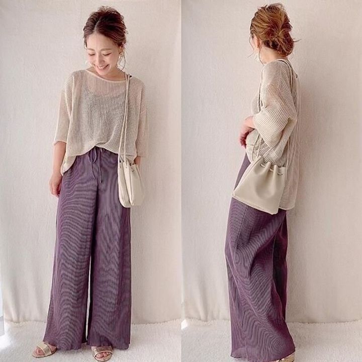 Gu 最旬アイテム プリーツパンツ おすすめコーデ5選 サンキュ Gu 最旬アイテム プリーツパンツ おすすめコーデ5選 サンキュ