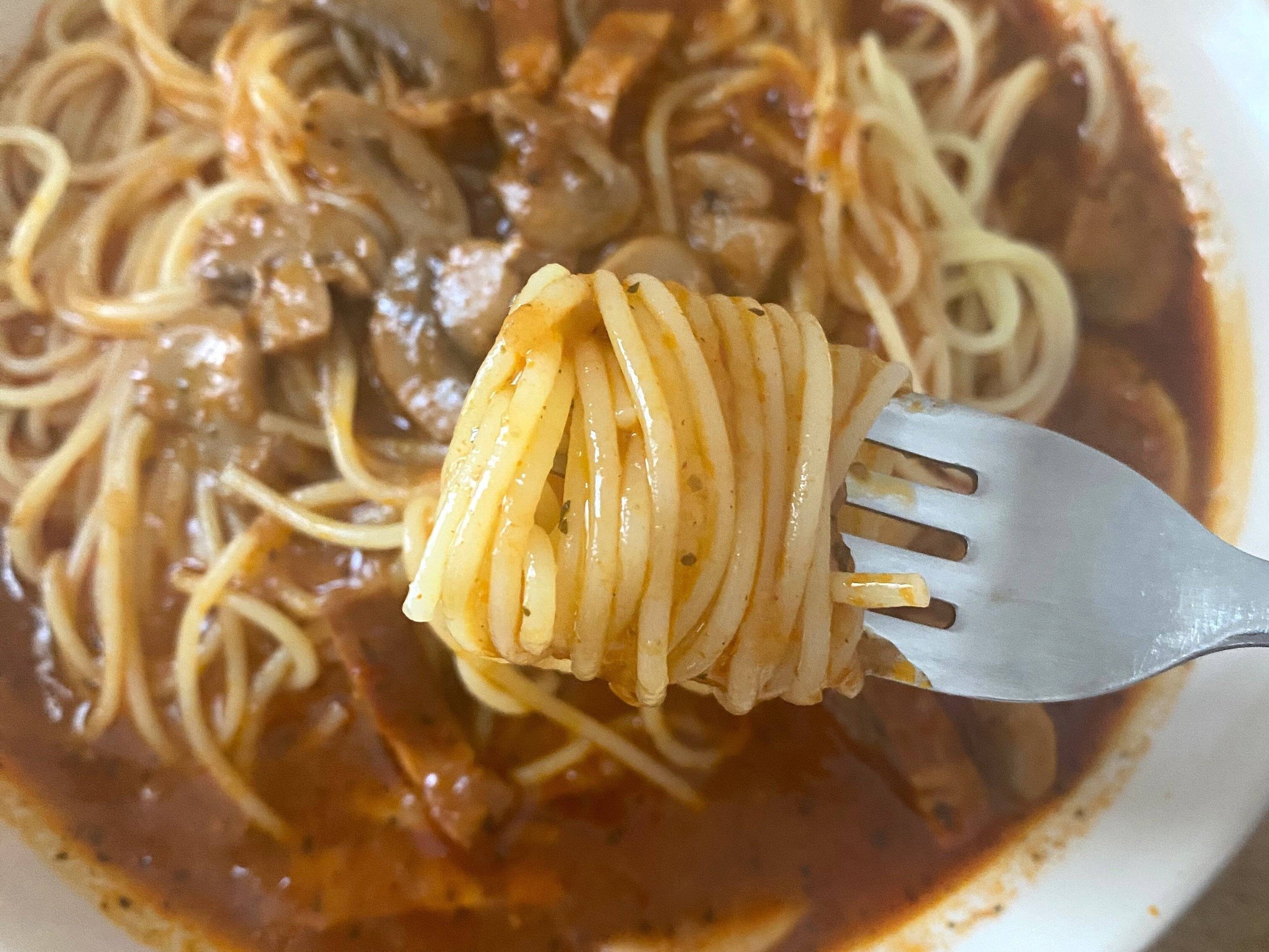 スープパスタ　ガーリックチリトマト