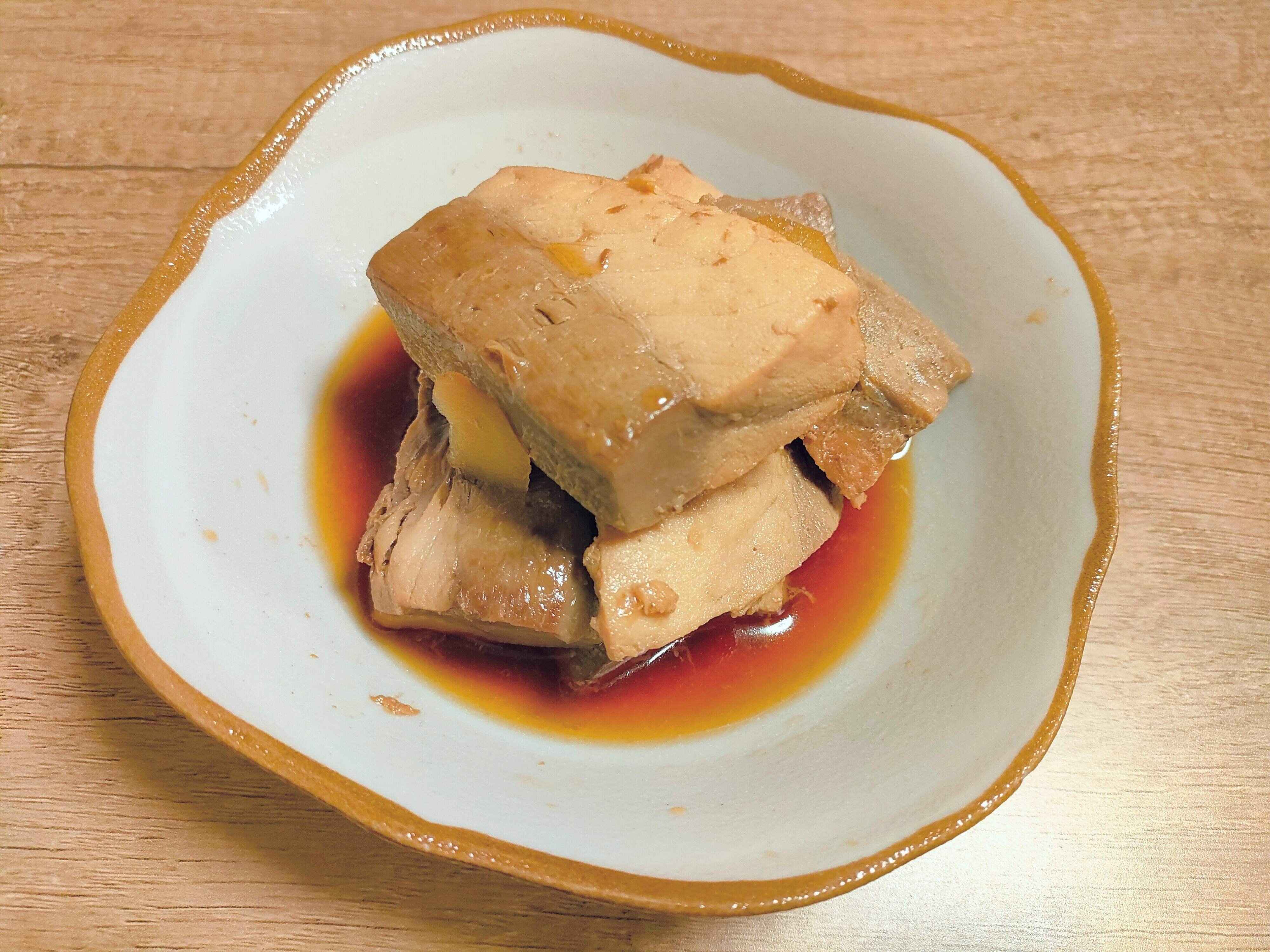 ぶりあらの煮付け