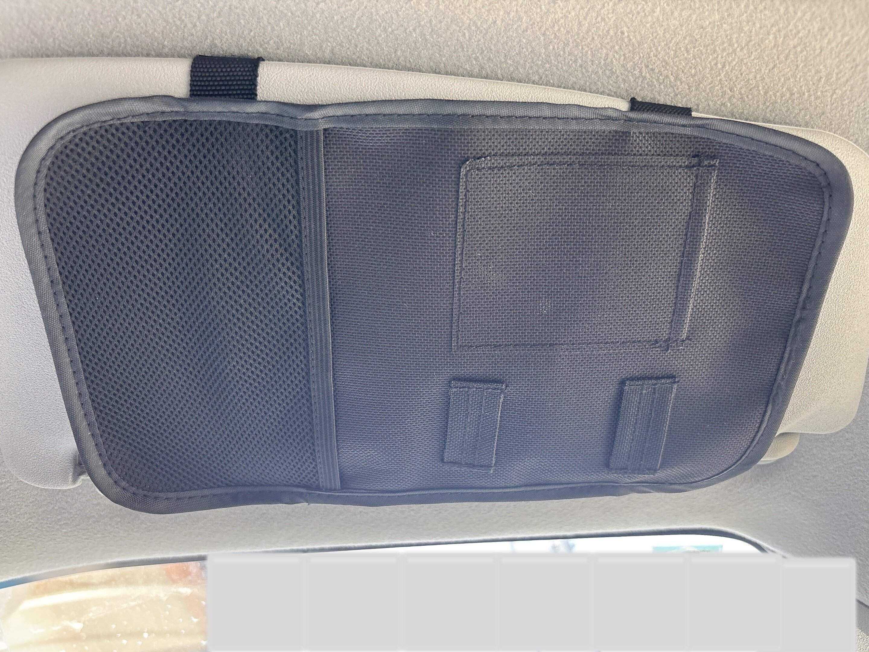 セリアサンバイザーポケット