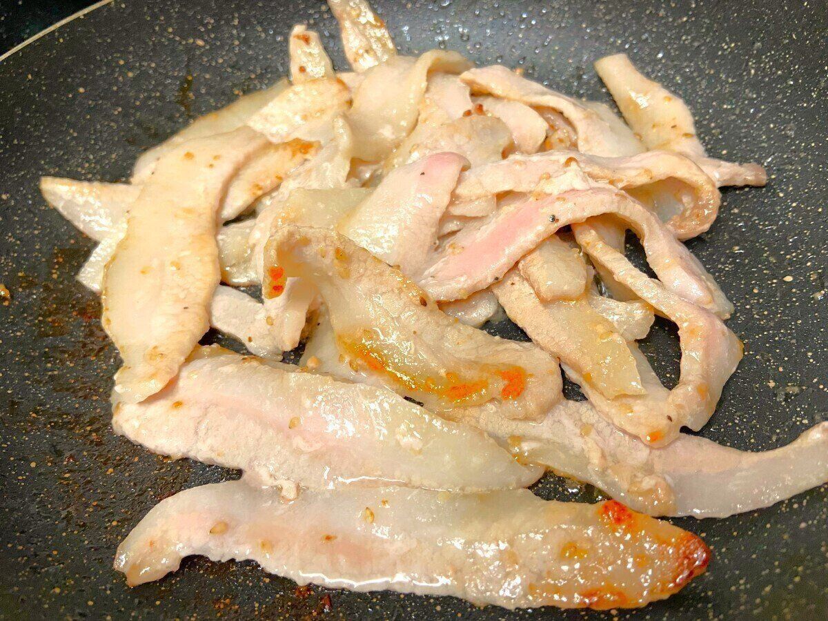 フライパンで焼くだけ