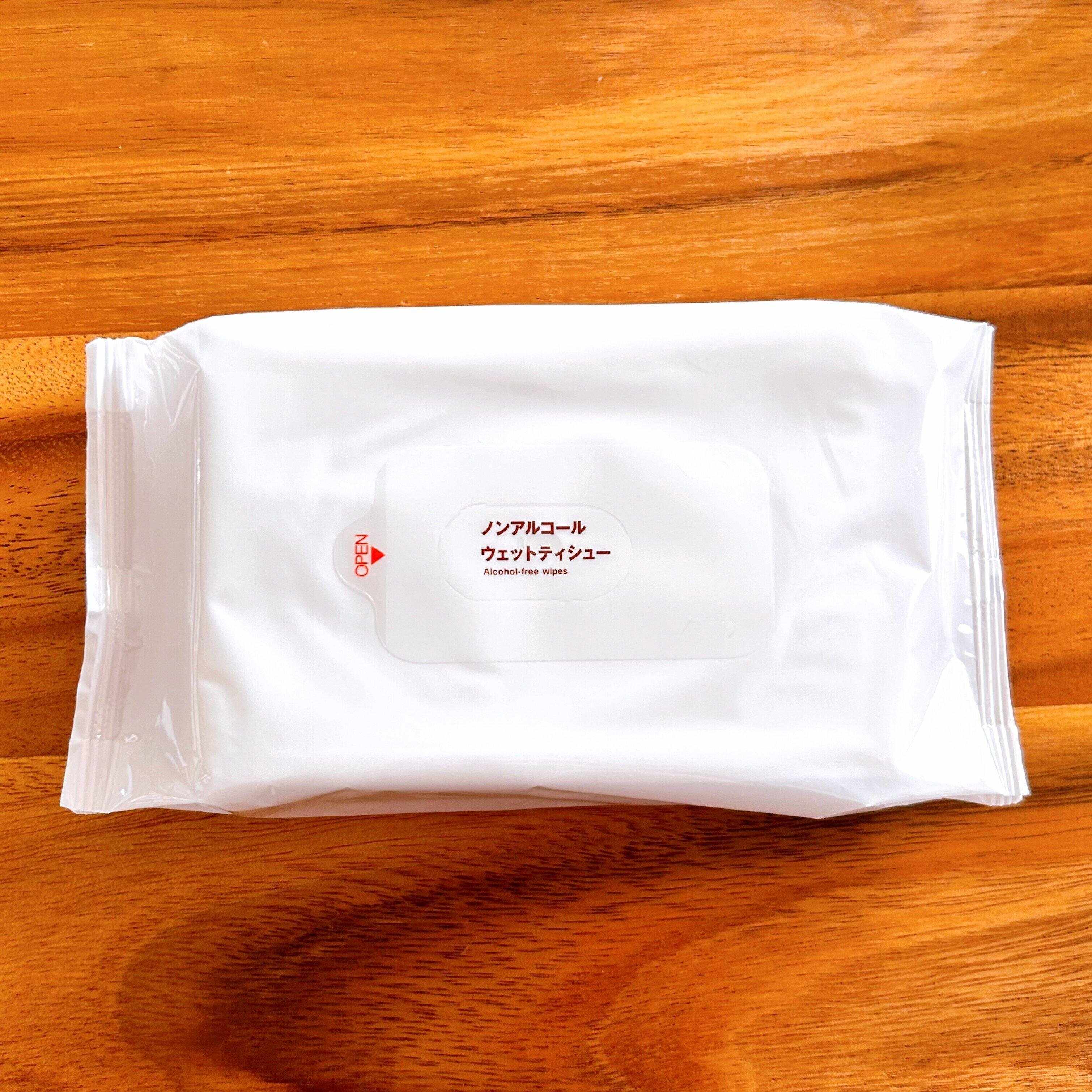 3.ノンアルコールウェットティッシュ