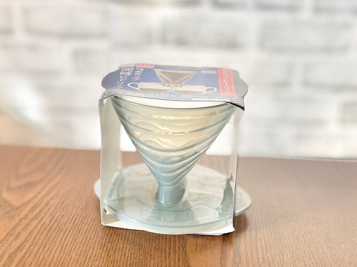 横から見たダブルコーヒードリッパー