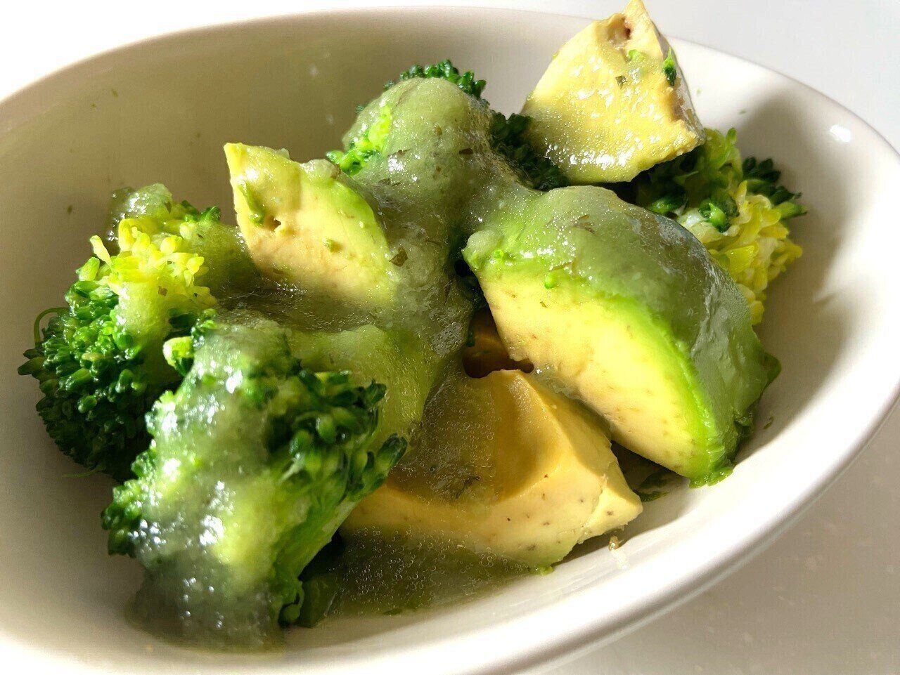 緑尽くしのサラダ