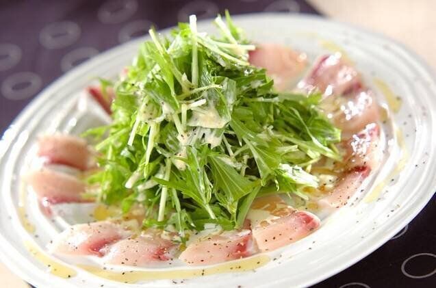 ブリの和風カルパッチョ