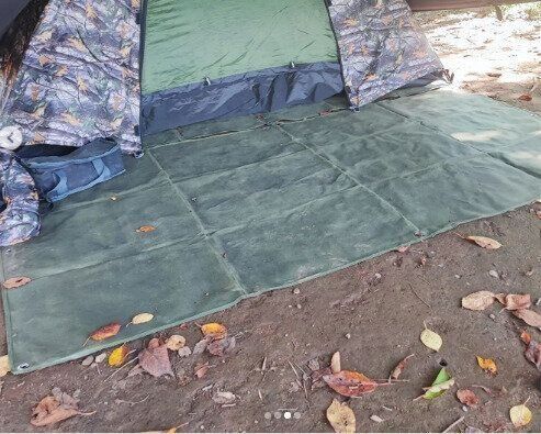 ドームテントにピッタリフィット！