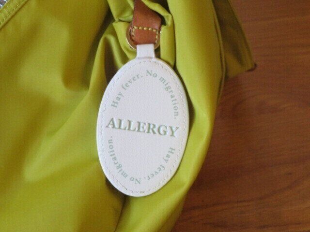 カバンにつけたところ