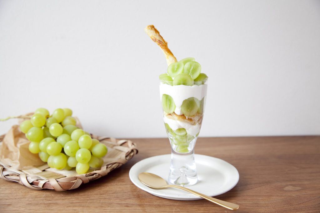 シャインマスカットパフェ