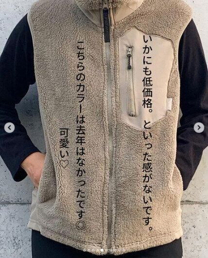 【ワークマン】モコモコあったかベスト