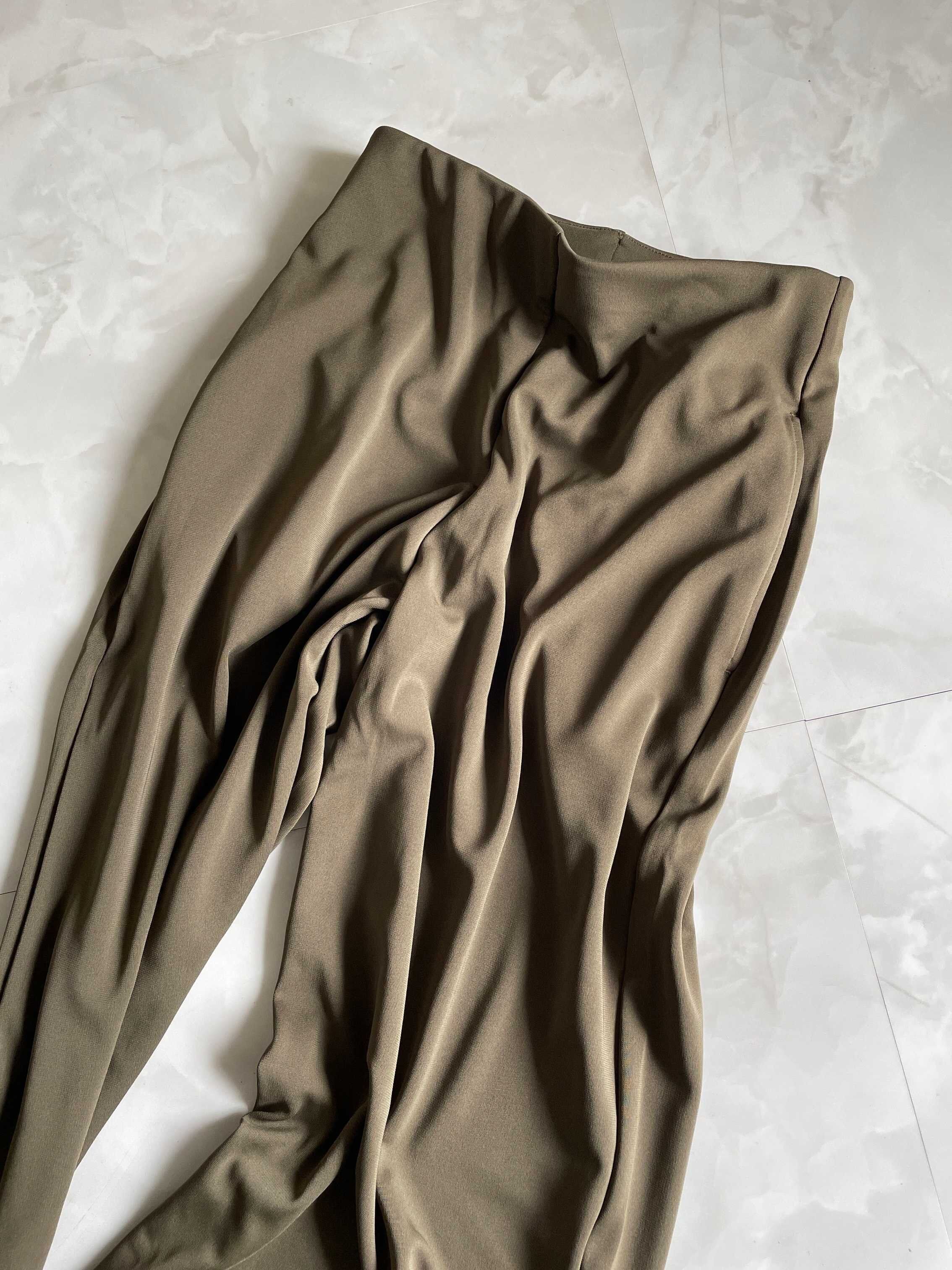 クレープジャージーストレートパンツ