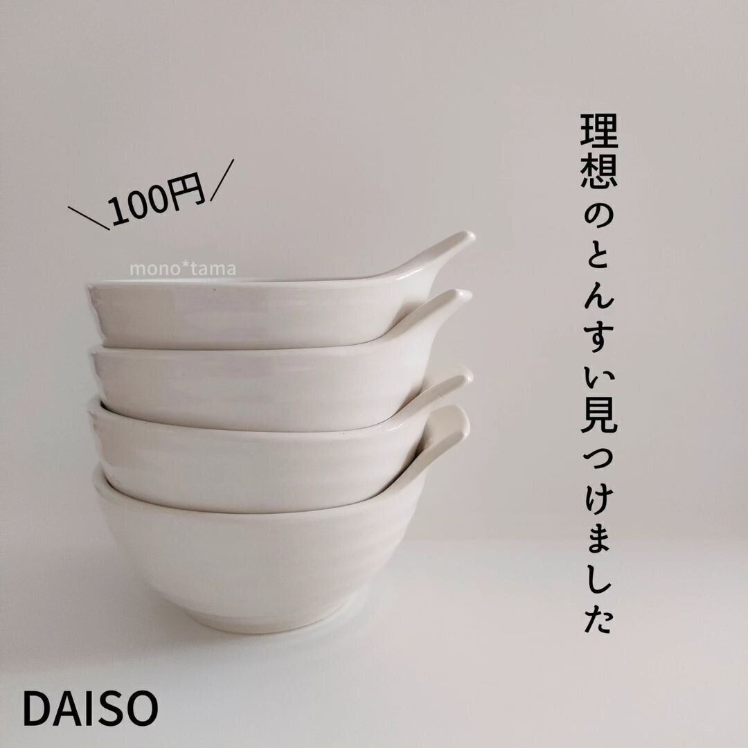 【ダイソー】理想のとんすい発見！