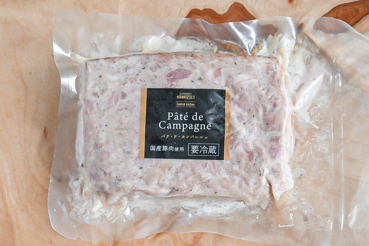 成城石井の「パテ・ド・カンパーニュ」のパッケージ